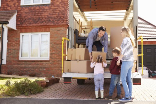 Man with a van assisting with a move