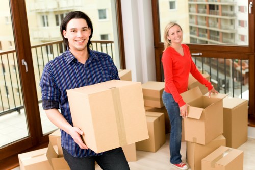 UK man with a van assisting with a move
